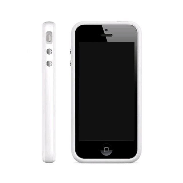 White Bumper Case Cover for iPhone 5 5S