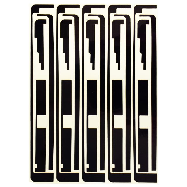 5x Full set Digitizer Touch Screen Adhesive Sticker Replacement for iPad 2 3 4