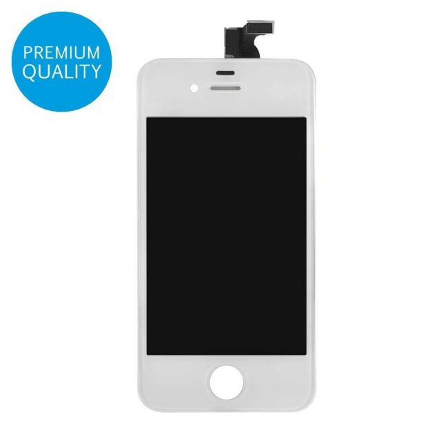 High Quality Touch Screen Digitizer LCD Replacement for iPhone 4 White