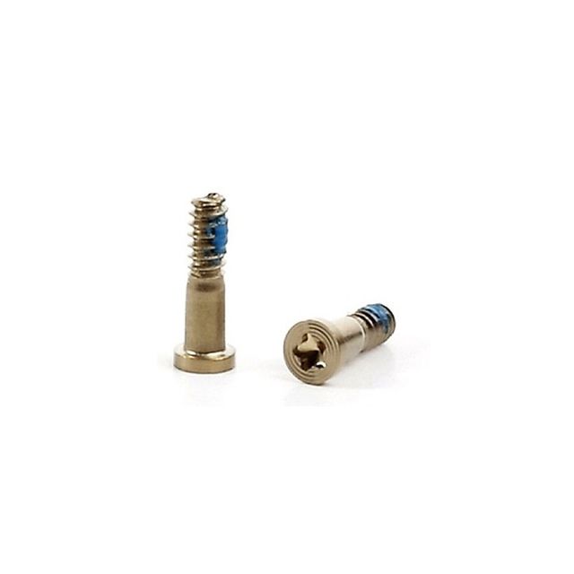 Gold Star Pentalobe Bottom Dock Connector Screw Set for iPhone 5S